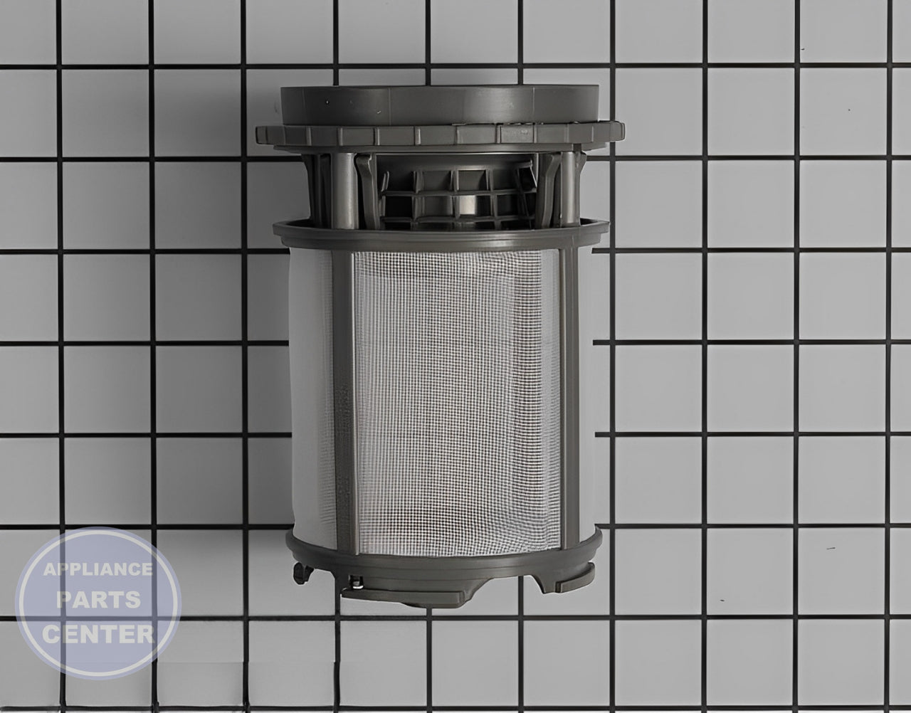 Whirlpool DISHWASHER FILTER CUP TRAP W10872845 - Main view showing efficient debris trapping for various Whirlpool models