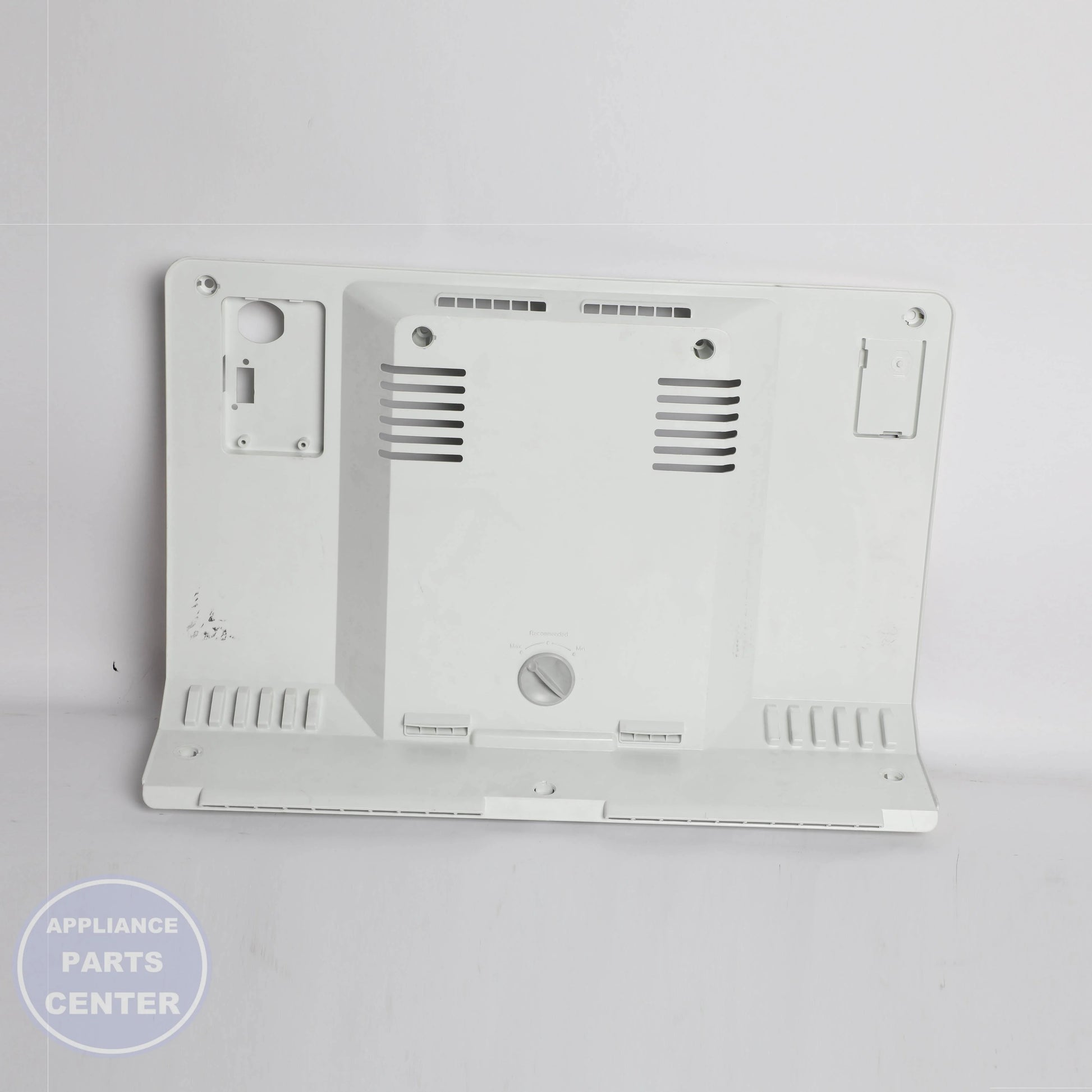 COVER-EVAP W10875836 - Side view with precise specifications