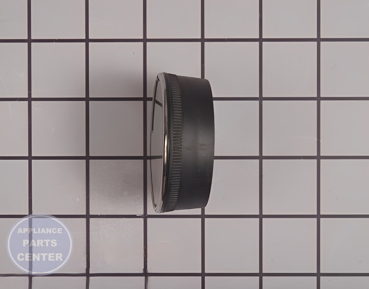 WHIRLPOOL TIMER KNOB W10875909 - Detailed view of high-quality dial & button assembly