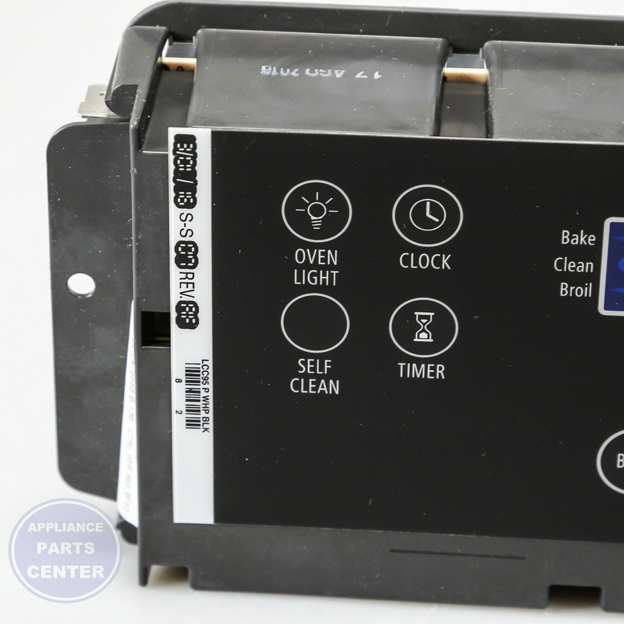 CNTRL-ELEC W10876180 - Side view with precise measurements for optimal fit