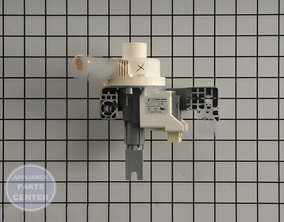 WHIRLPOOL WASHER WATER PUMP W10876600 - Detailed view of durable construction