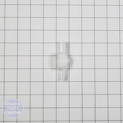 NUT-SPRAY W10877037 - Side view with precise measurements and specifications
