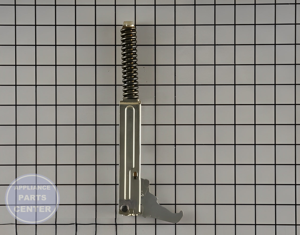 Door Hinge W10877227 - Side view with precise measurements