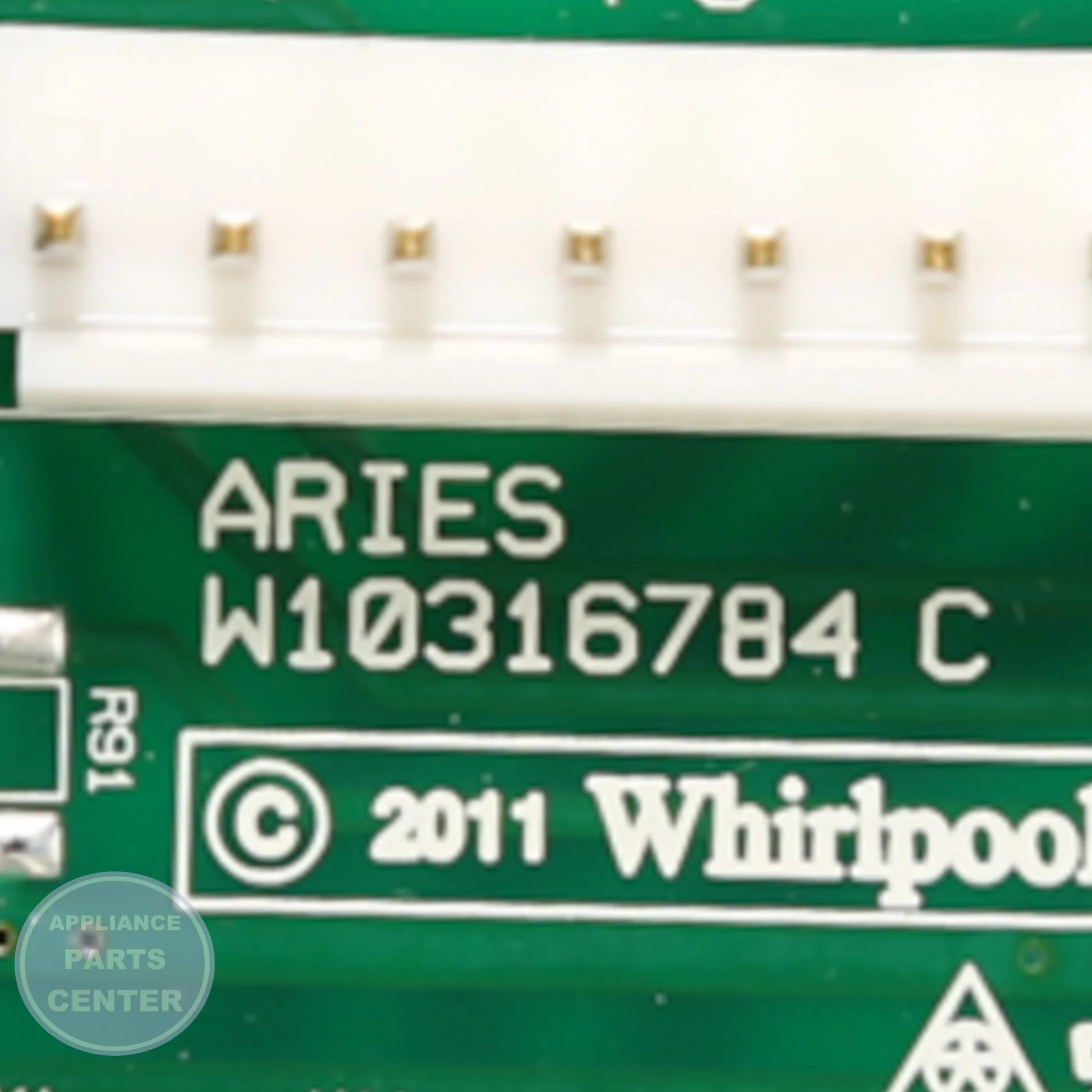 CNTRL-ELEC W10878994 - Detailed view of electronic control details