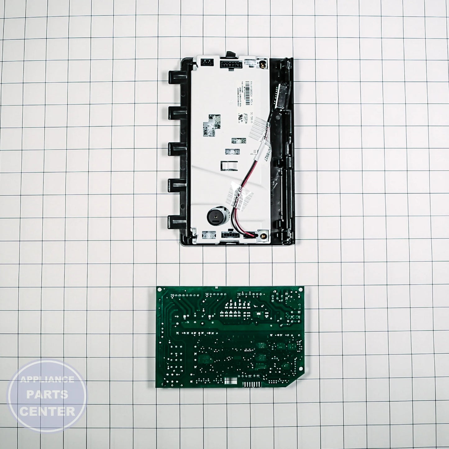 WPL CNTRL-ELEC W10878994 - Installation in WPL models showing key mounting points