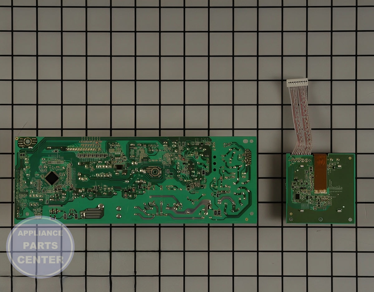 Control Board W10881539 - Detailed view of circuitry