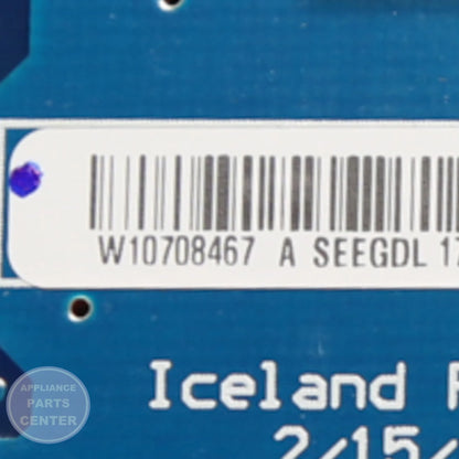 CNTRL-ELEC W10882877 - Detailed view of technical specifications