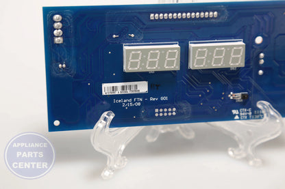 CNTRL-ELEC W10882878 - Side view with precise measurements