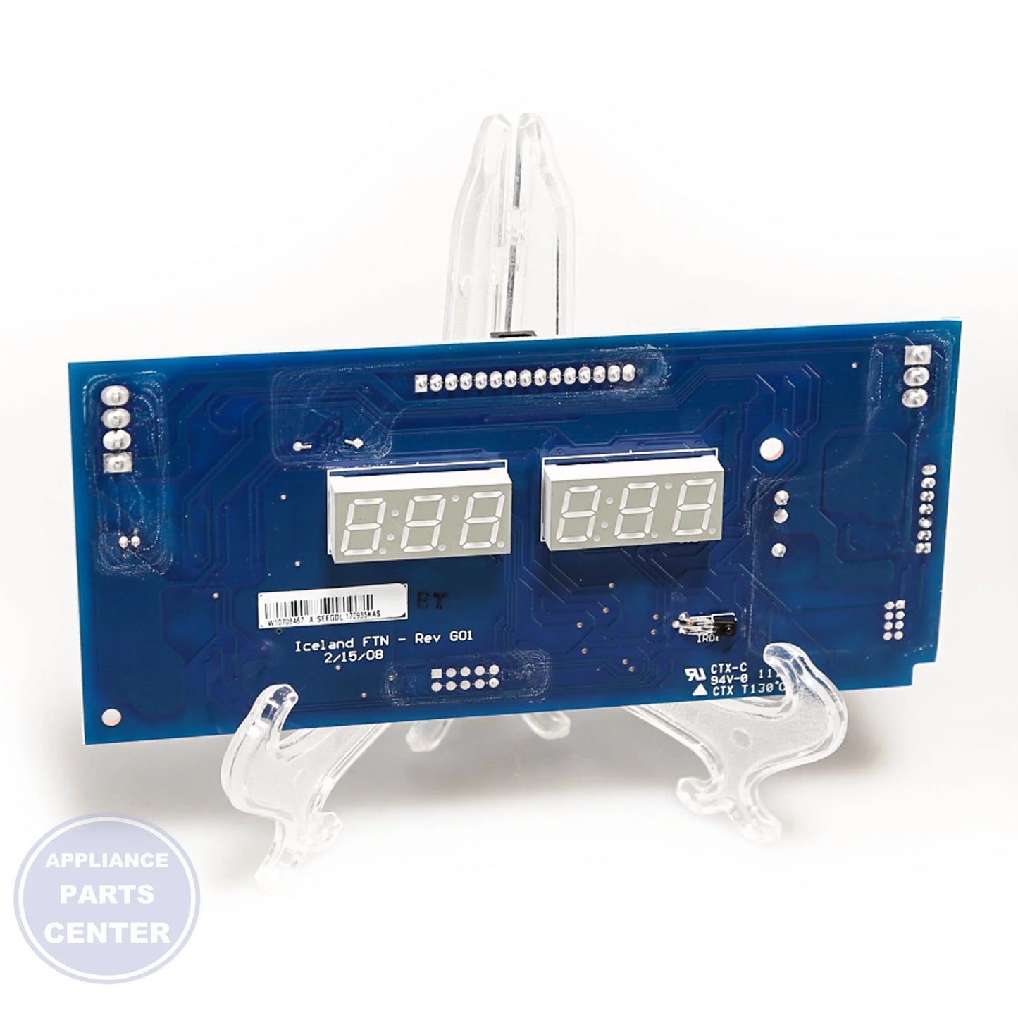 WPL CNTRL-ELEC W10882878 - Installation in specified model showing mounting points