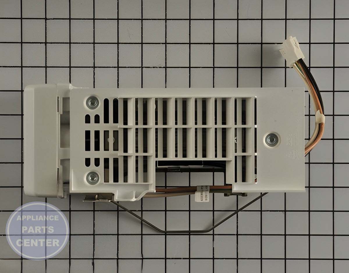 WHIRLPOOL REFRIGERATOR ICE MAKER ASSEMBLY W10884390 - Detailed view of high-quality technical details