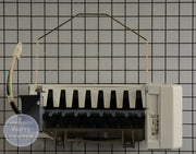 Whirlpool Refrigerator Ice Maker Assembly W10884390 - Main view showing ice-making efficiency for various models