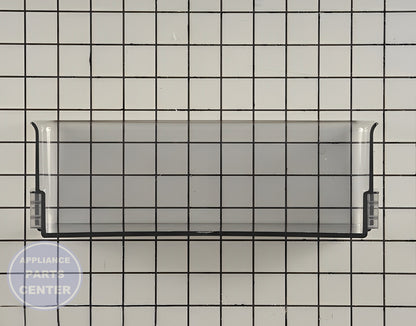 Door Shelf Bin W10887801 - Side view with 12x6x4 measurements
