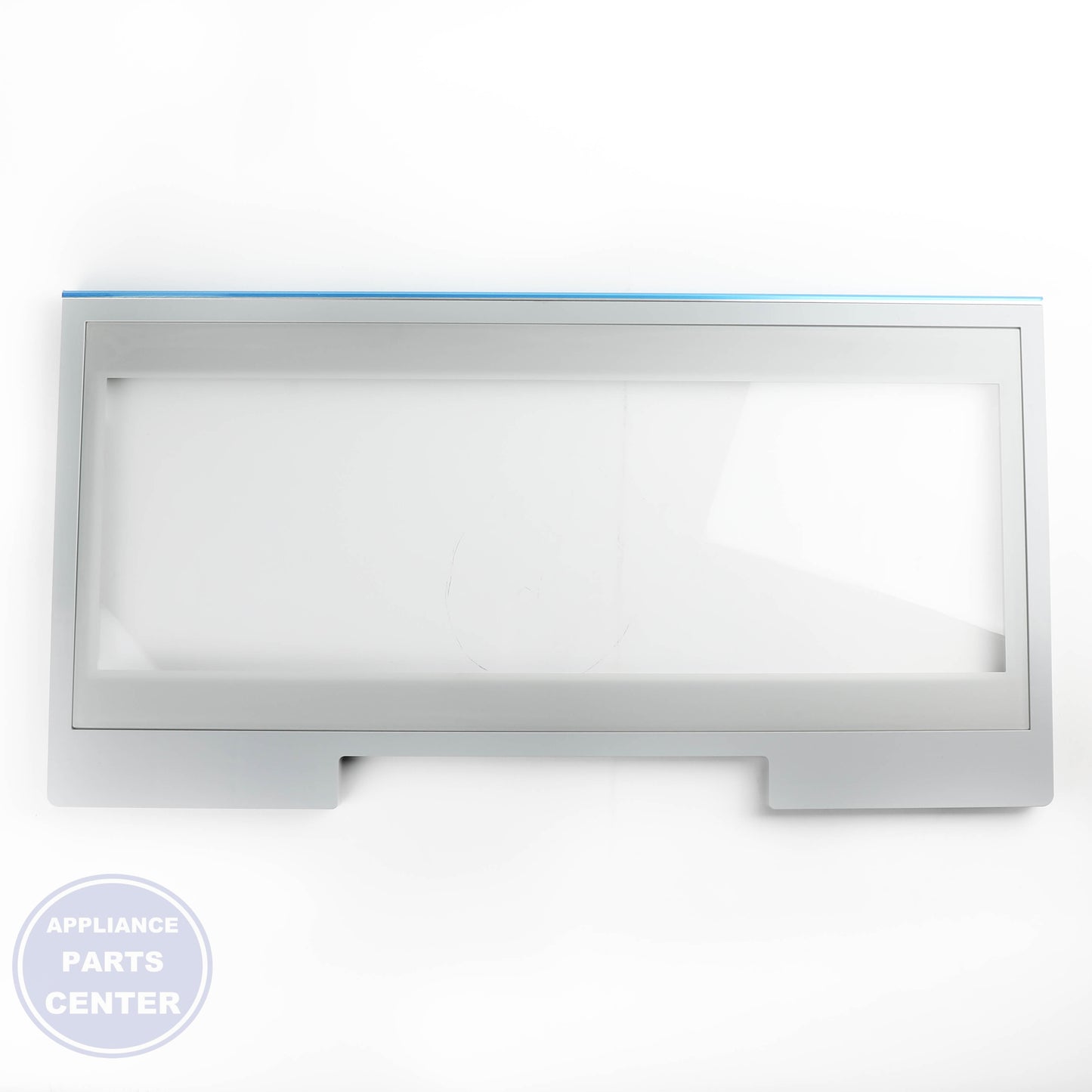 SHELF-GLAS W10887818 - Side view with 30 lbs weight capacity