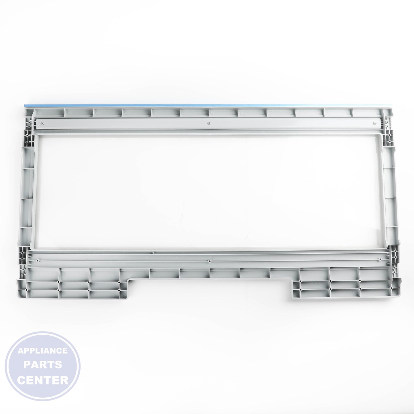 WPL SHELF-GLAS W10887818 - Installation in WPL model, highlighting key mounting points