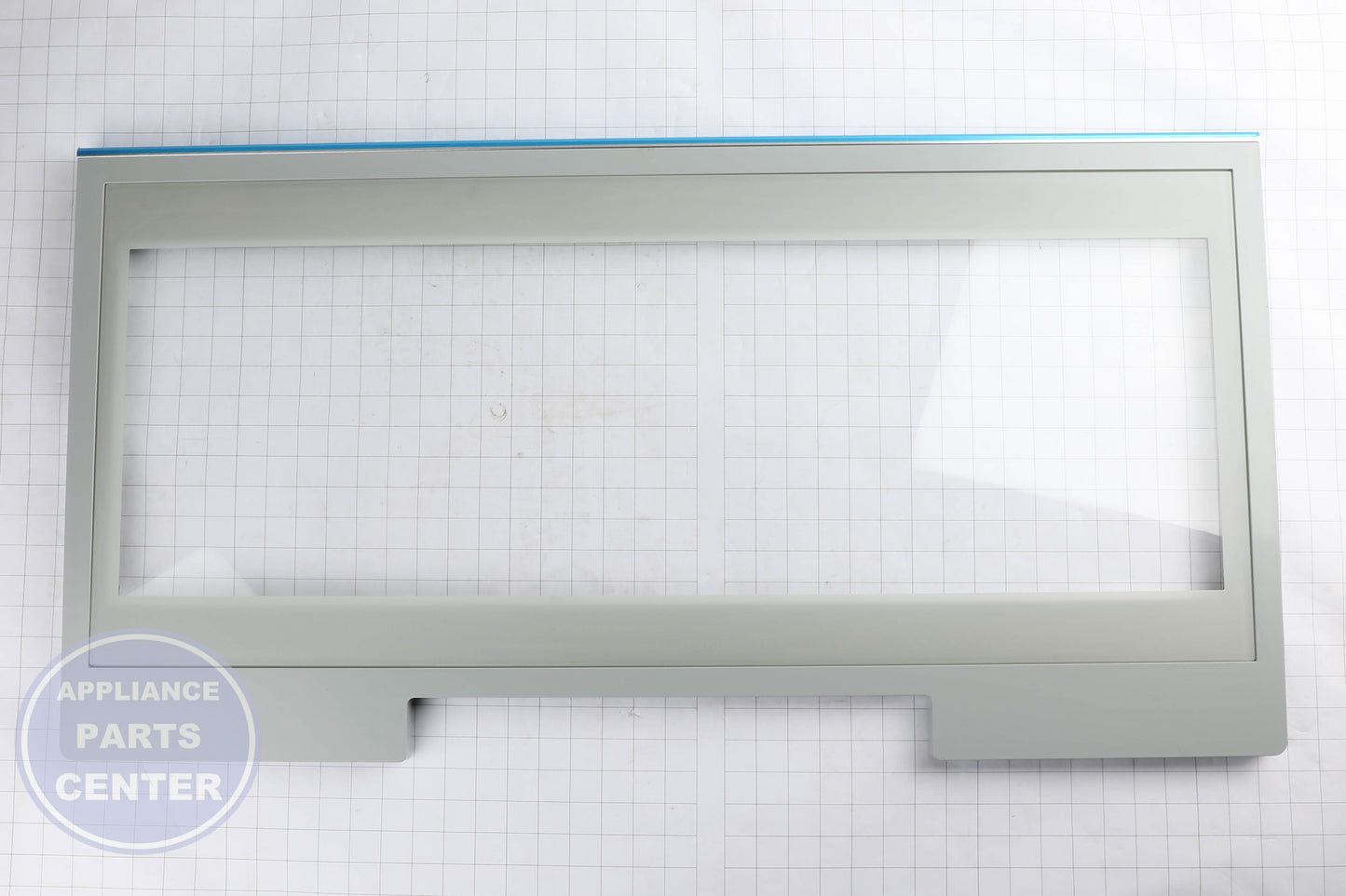 WPL SHELF-GLAS W10887818 - Installation in WPL model, highlighting key mounting points