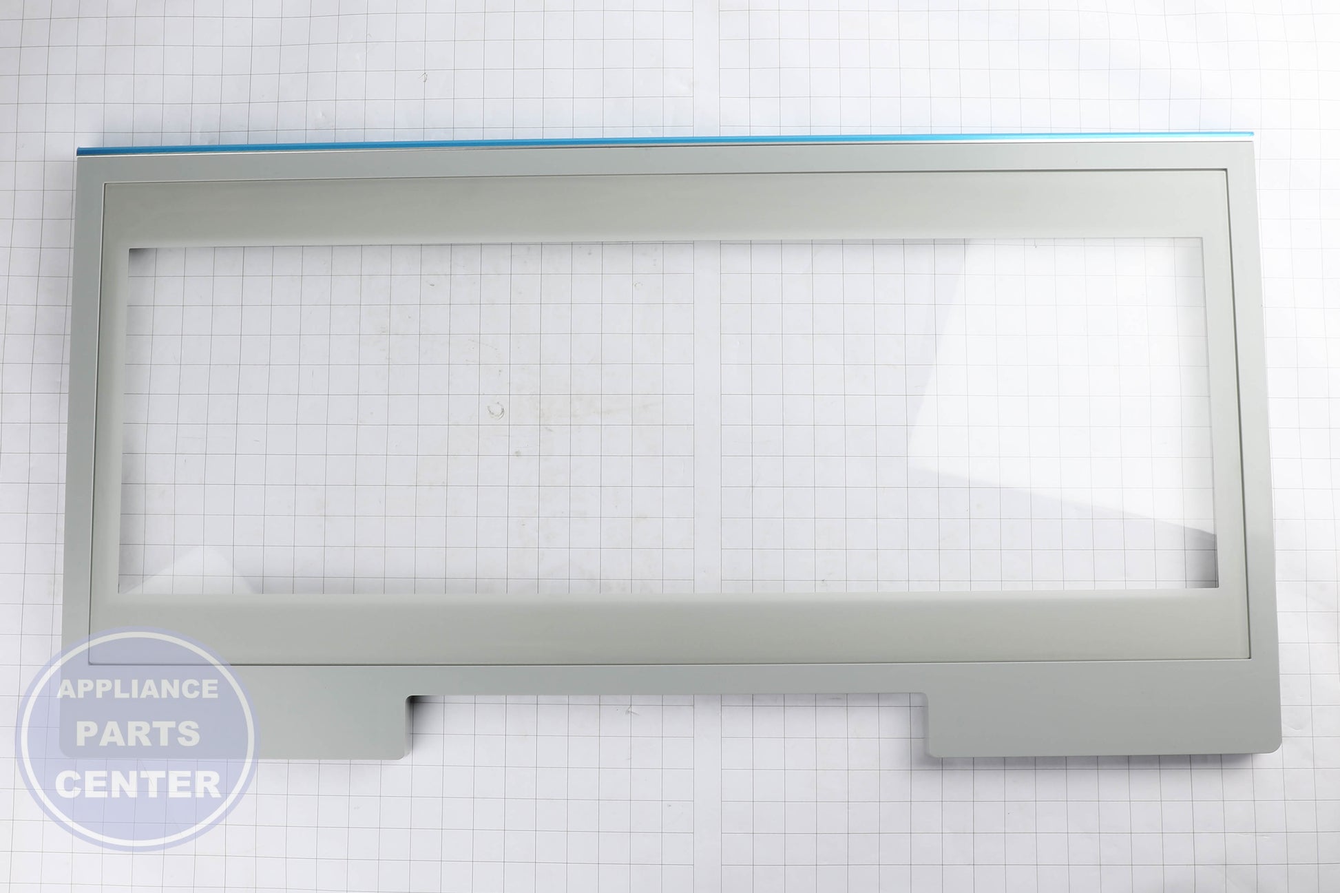 WPL SHELF-GLAS W10887818 - Installation in WPL model, highlighting key mounting points