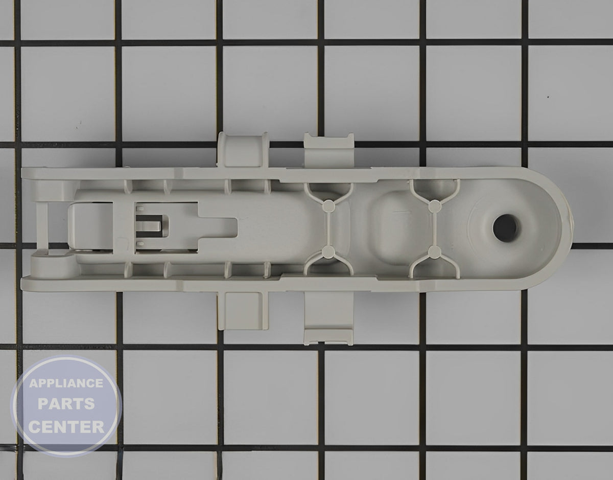 WHIRLPOOL DISHRACK ROLLER W10888592 - Detailed view of sturdy axle and wheel design