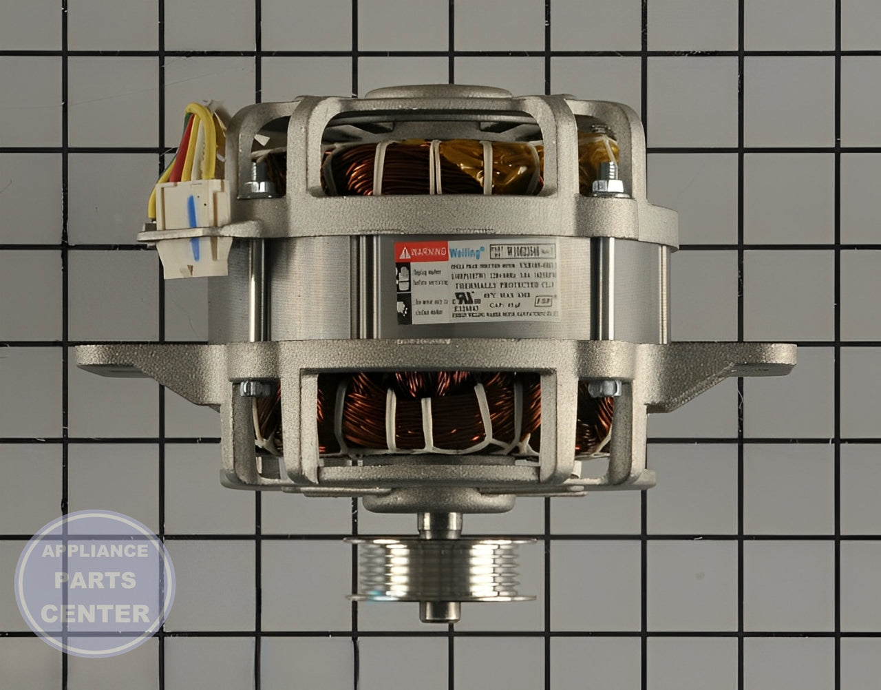 Amana Drive Motor W10889172 - Main view showing heavy-duty design for Amana, Whirlpool, Crosley models