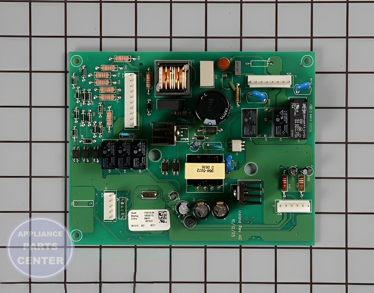 WHIRLPOOL CONTROL BOARD W10890094 - Main view showing circuit board functionality for various models