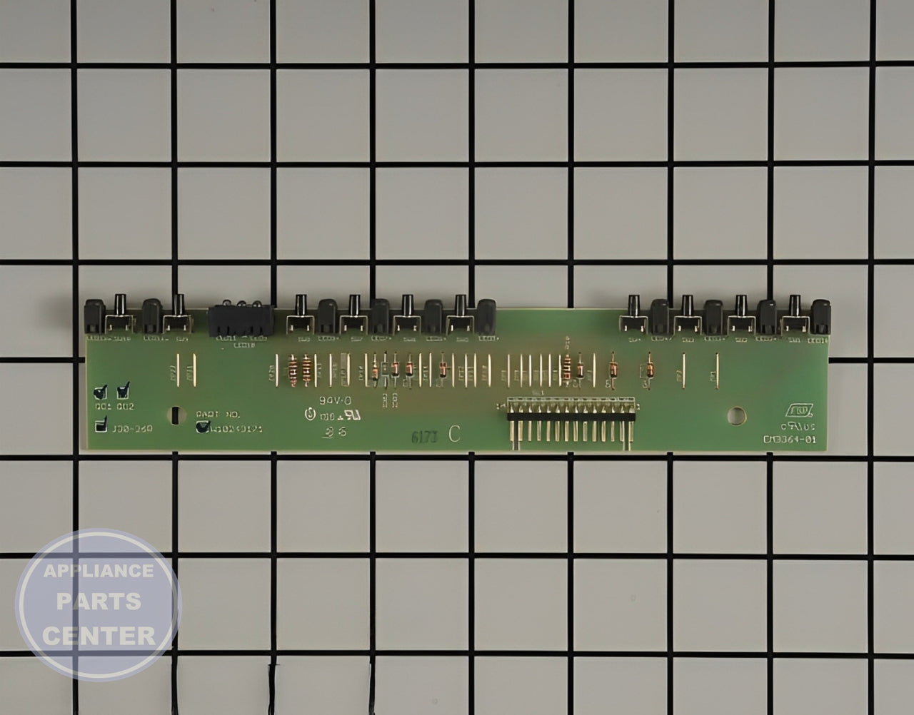 Whirlpool Ikea Dishwasher Control Board W10890671 - Main view showing precise timing for various models