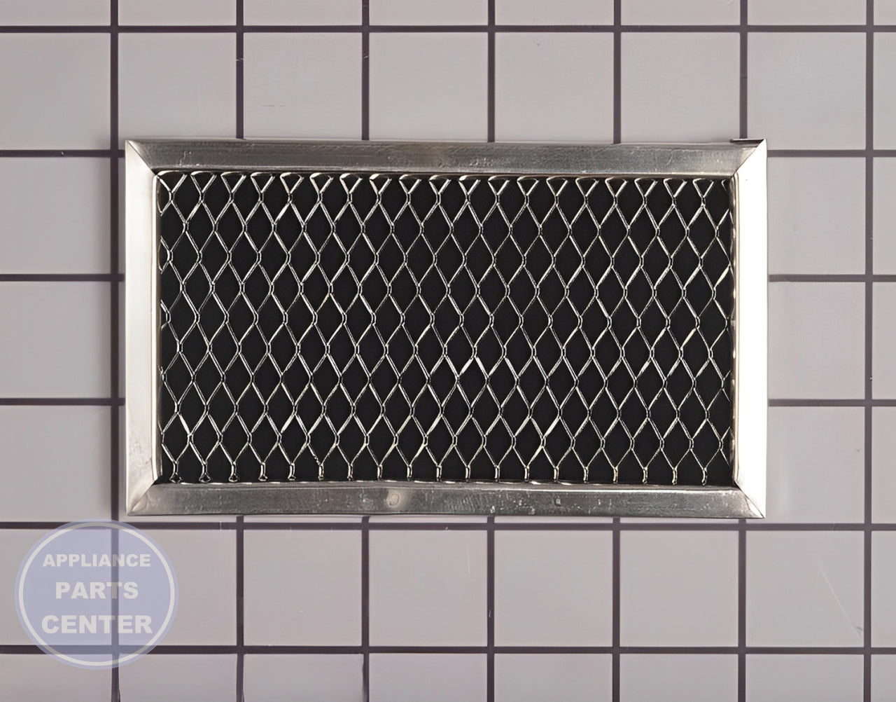 WHIRLPOOL MICROWAVE CHARCOAL FILTER W10892387 - Main view showing efficient purification for WPL Microwave models