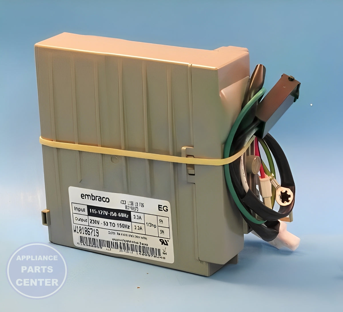 Whirlpool Refrigerator Inverter Box W10893917 - Main view showing energy efficiency for specific models