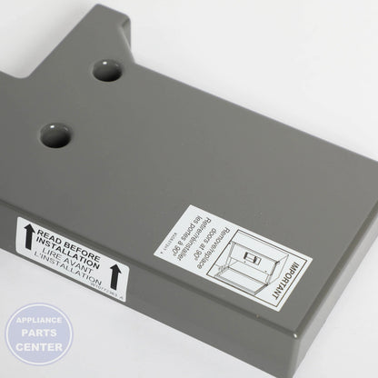 WPL COVER W10895492 - Installation in specific model showing mounting points