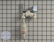 WHIRLPOOL ICE MAKER WATER INLET VALVE W10897719 - Main view showing efficient water intake for WPL Ice Machines