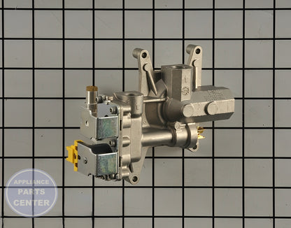 WPL VALVE-GAS W10898290 - Installation in specific model showing key mounting points