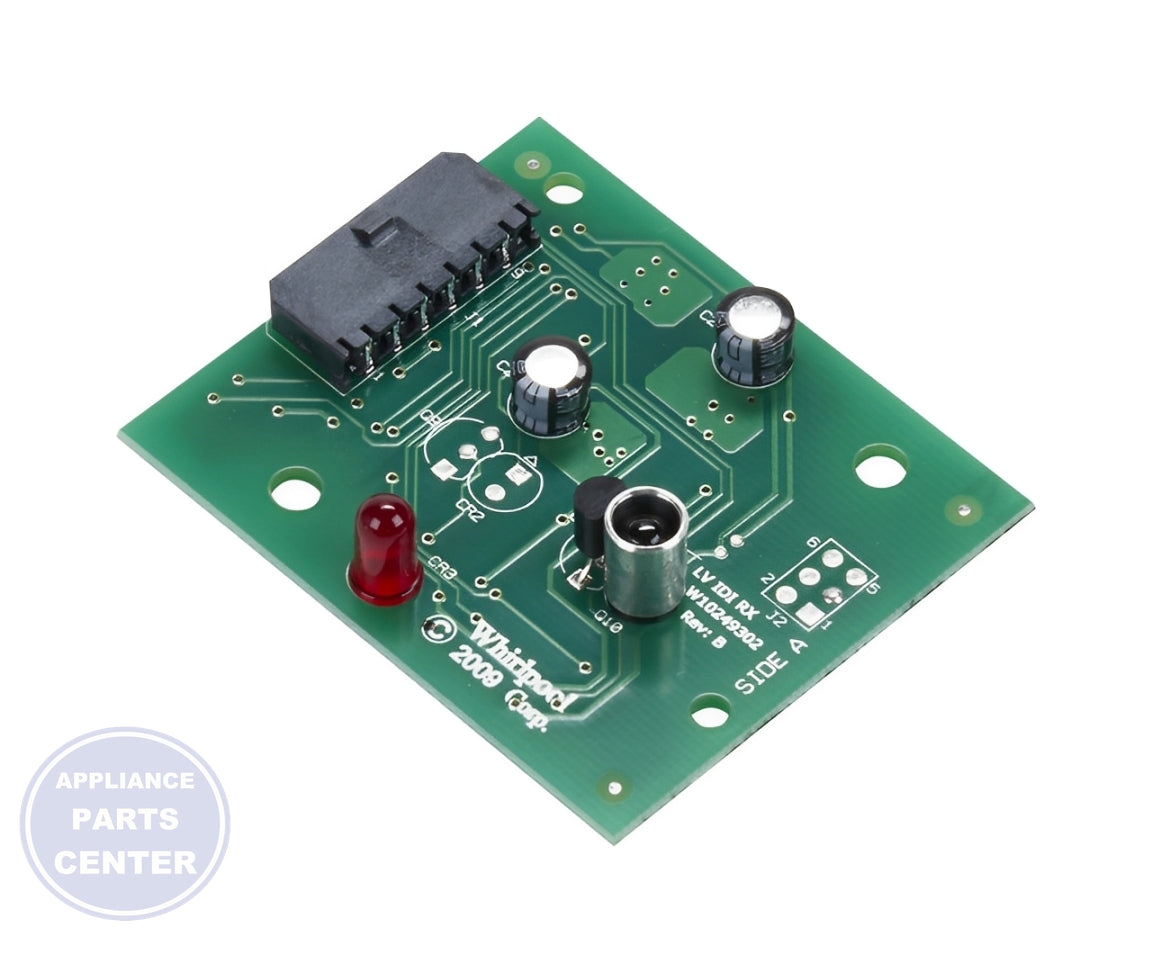 Whirlpool Refrigerator Electronic Control Board W10898445 - Detailed view of temperature settings
