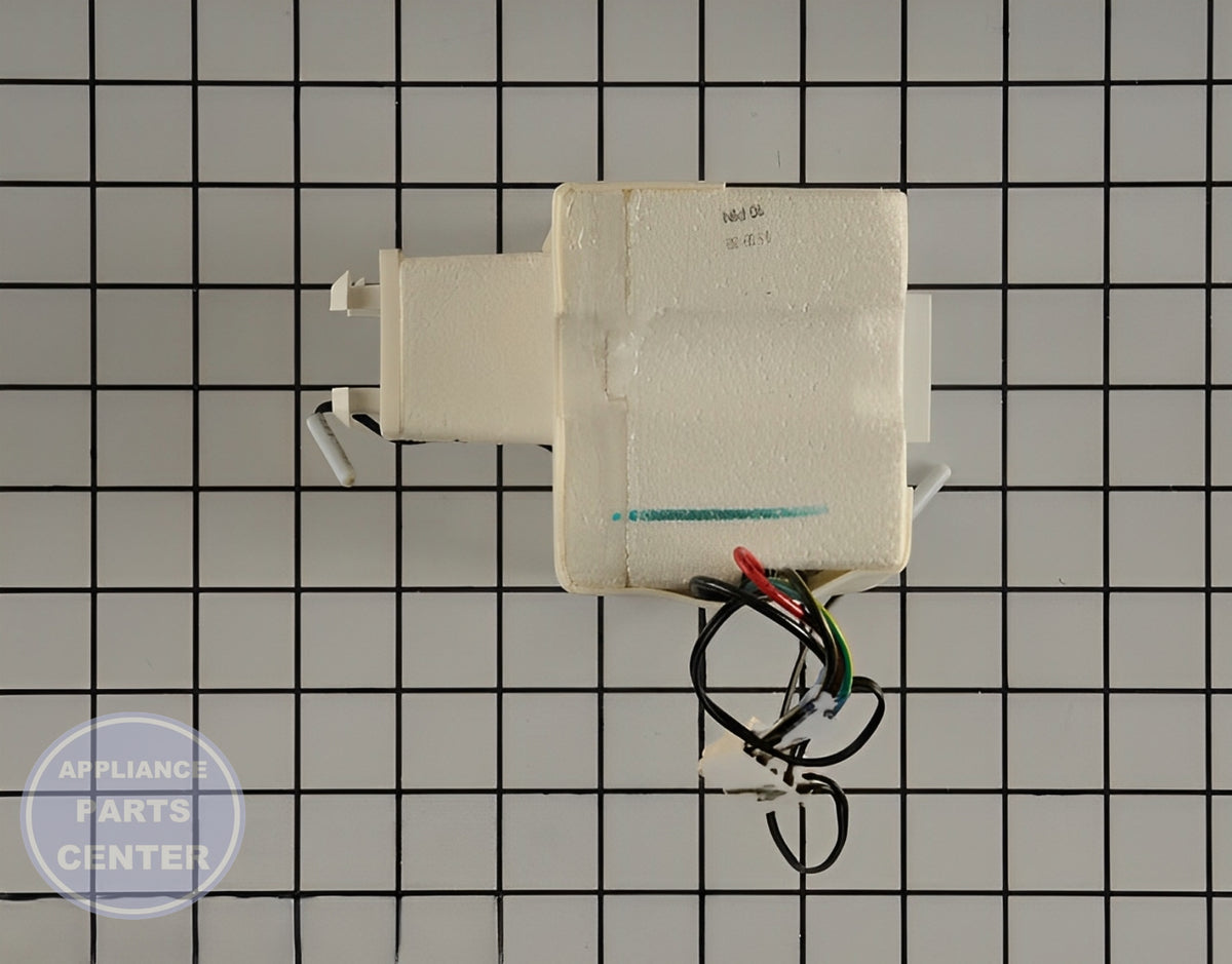 WHIRLPOOL REFRIGERATOR DAMPER CONTROL ASSEMBLY W10899382 - Side view with accurate thermostat specifications