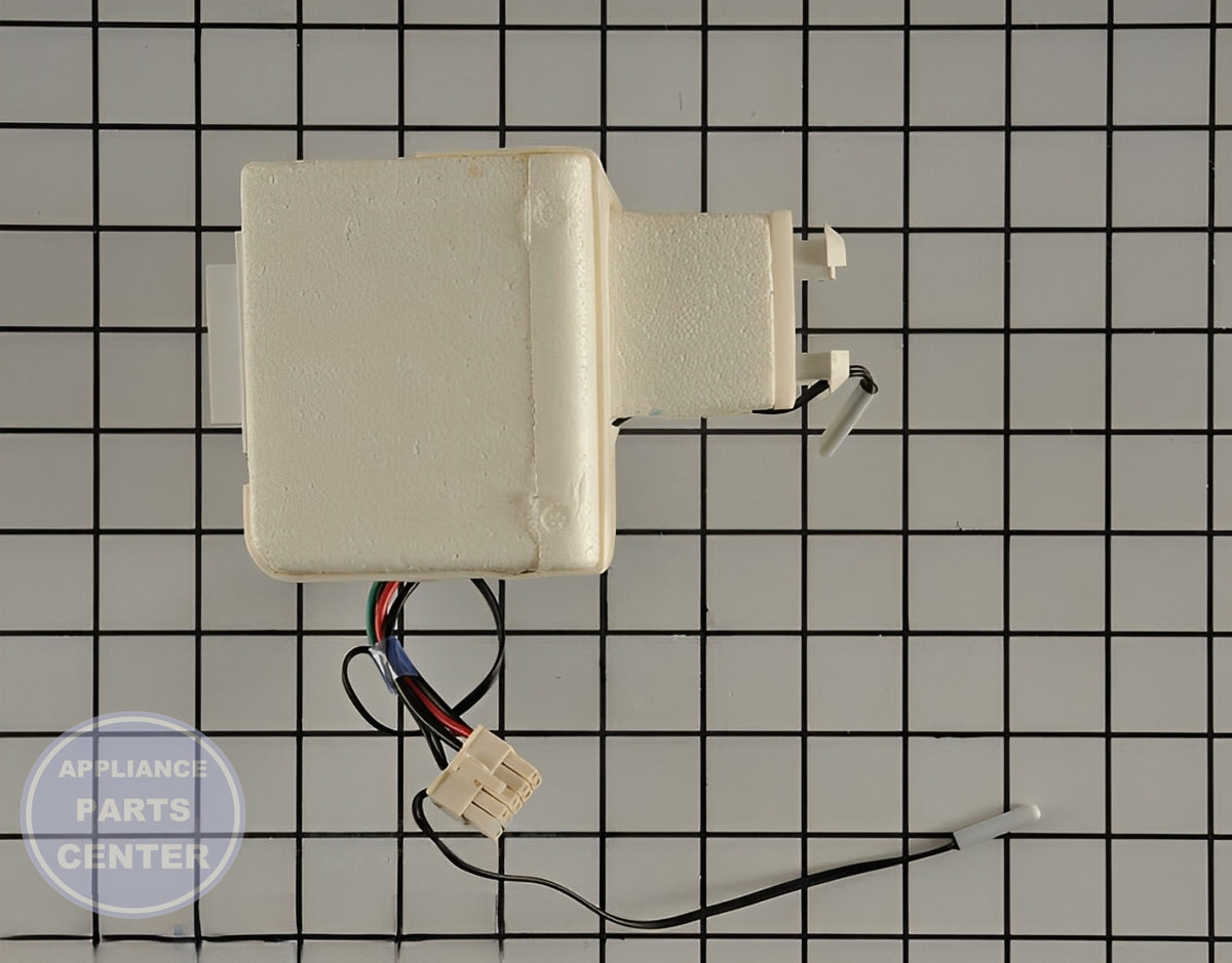 WHIRLPOOL REFRIGERATOR DAMPER CONTROL ASSEMBLY W10899382 - Installation in W10128734 model showing key mounting points