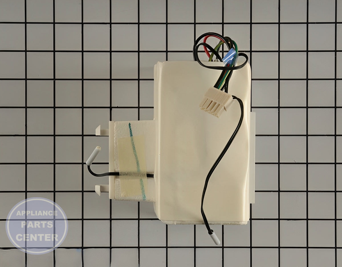 WHIRLPOOL REFRIGERATOR DAMPER CONTROL ASSEMBLY W10899382 - Installation in W10128734 model showing key mounting points