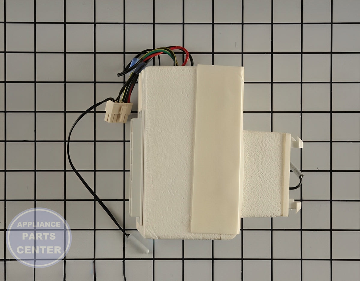 WHIRLPOOL REFRIGERATOR DAMPER CONTROL ASSEMBLY W10899382 - Installation in W10128734 model showing key mounting points