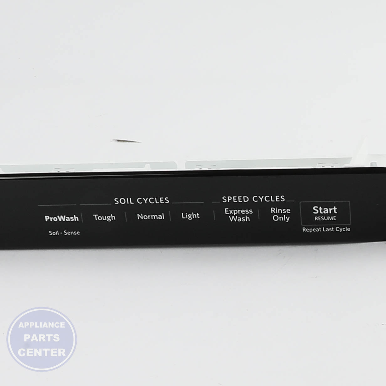 WPL PANEL-CNTL W10900797 - Main view showing temperature control for WPL models