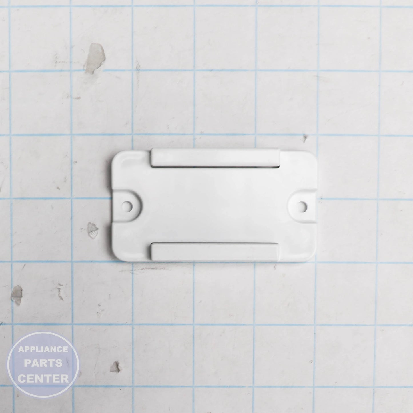 HOUSING W10901825 - Side view with precise measurements