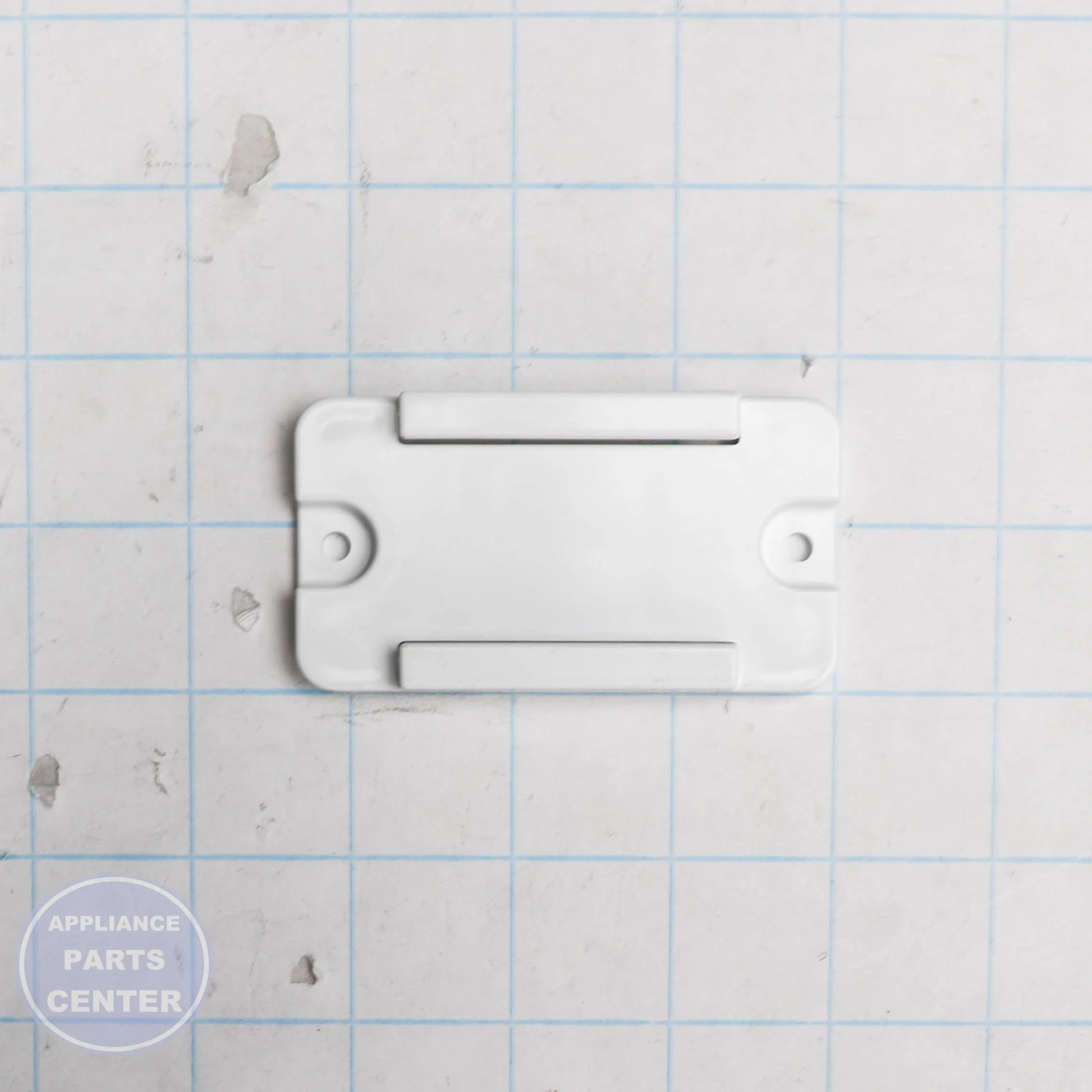 HOUSING W10901825 - Side view with precise measurements