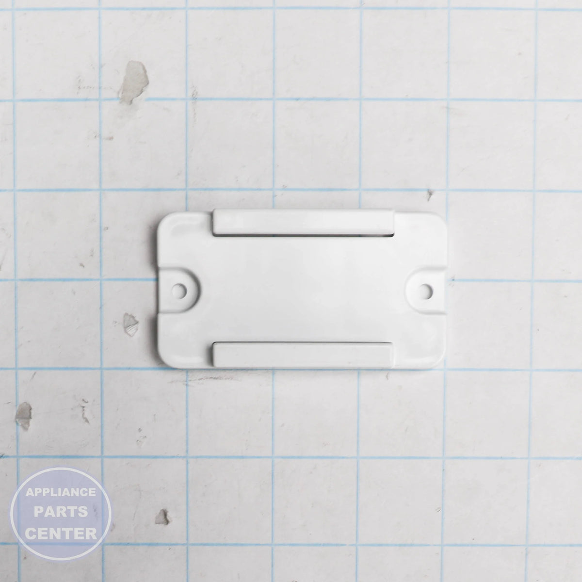 HOUSING W10901825 - Side view with precise measurements