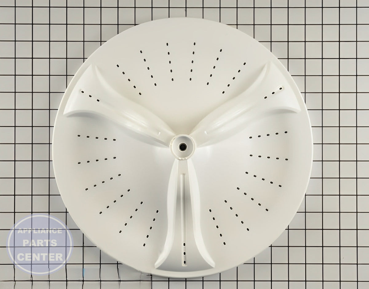 WHIRLPOOL WASHER WASHPLATE W10902814 - Main view showing efficient agitation for compatible models