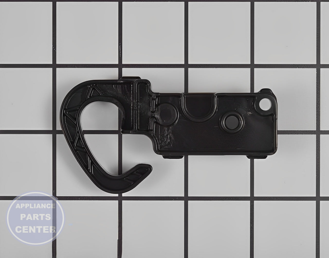 Closing Mechanism W10904595 - Side view with 3.5in x 2in measurements