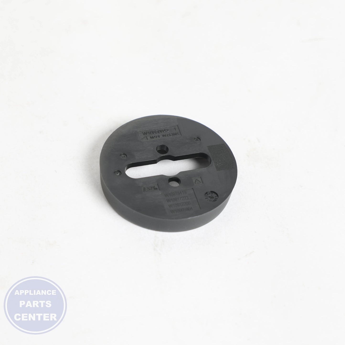 Whirlpool BEZEL-SWTH W10905964 - Installation in Whirlpool Range model showcasing key mounting points
