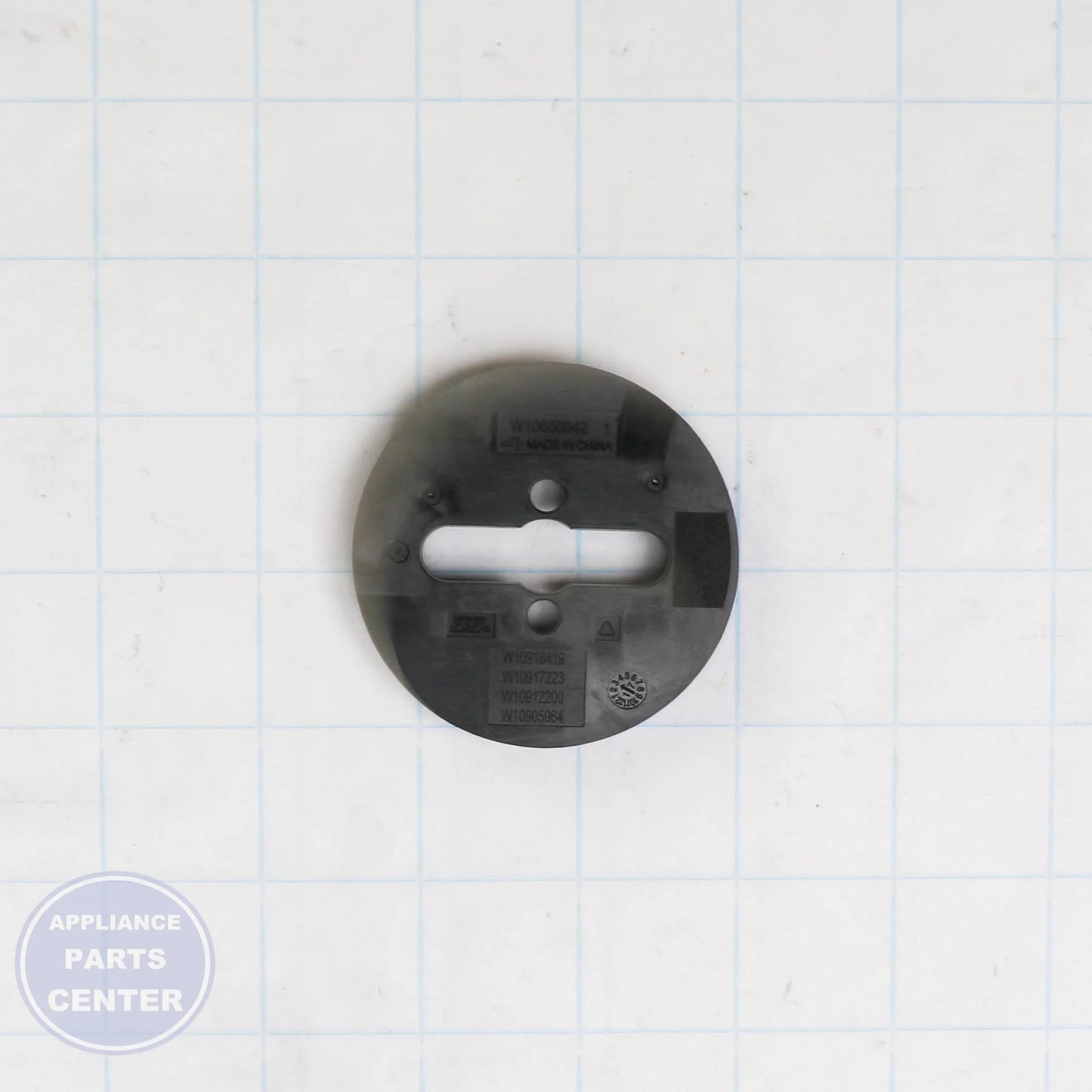 Whirlpool BEZEL-SWTH W10905964 - Installation in Whirlpool Range model showcasing key mounting points