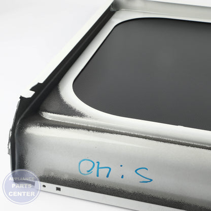 COOKTOP W10906139 - Side view with precise measurements