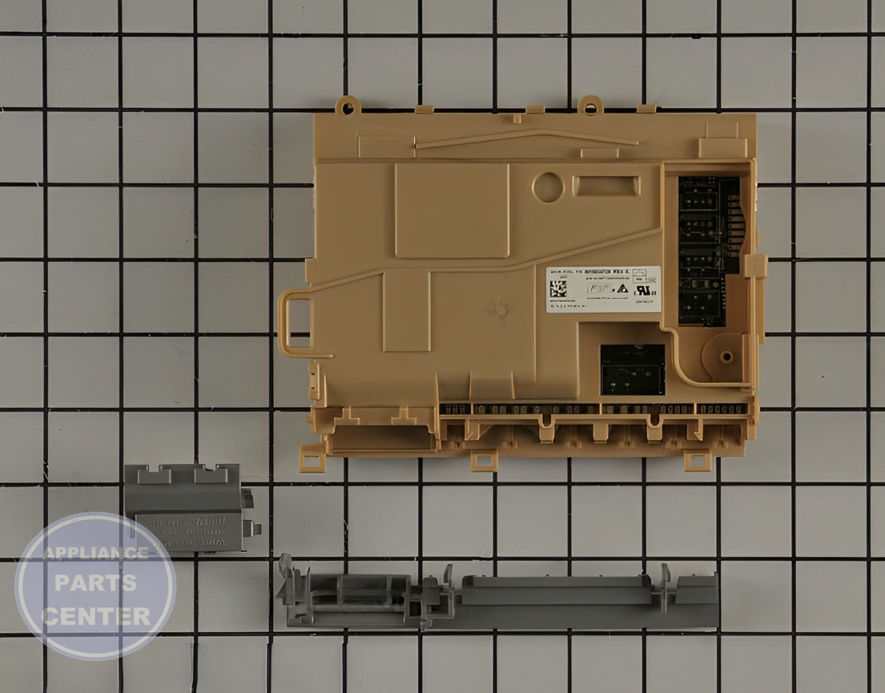 WHIRLPOOL DISHWASHER ELECTRONIC CONTROL BOARD W10906421 - Main view showing advanced control features for WPL Dishwashers