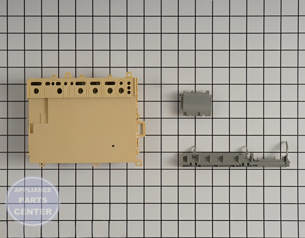 WHIRLPOOL DISHWASHER ELECTRONIC CONTROL BOARD W10906426 - Main view showing control features for specific models