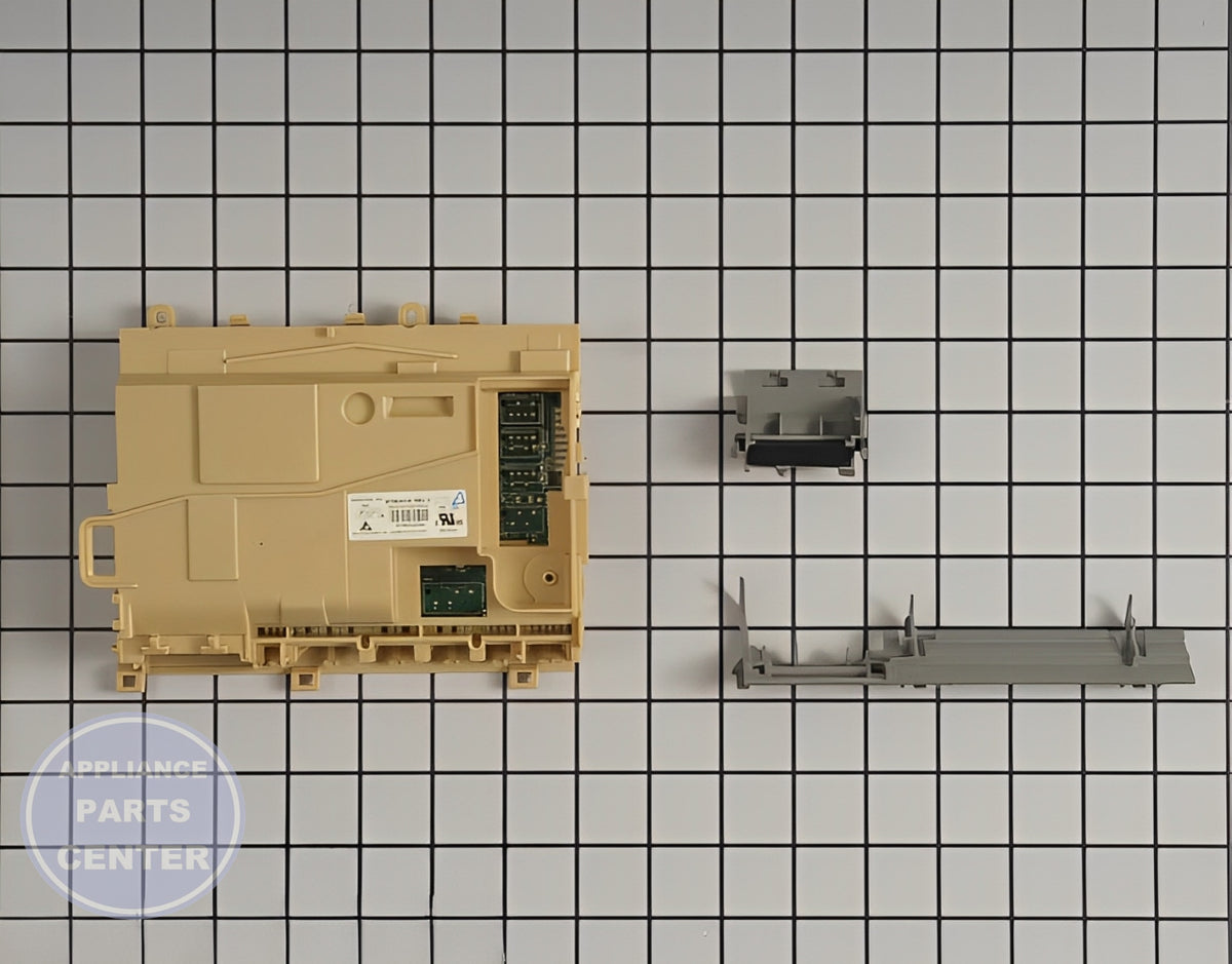WHIRLPOOL DISHWASHER ELECTRONIC CONTROL BOARD W10906426 - Detailed view of electronic control details