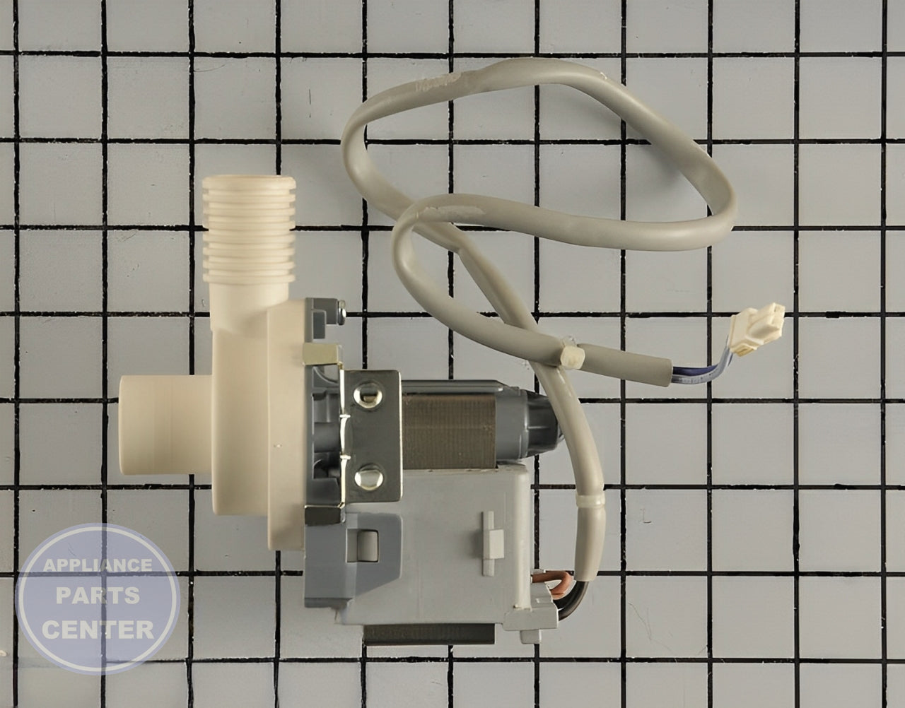 WHIRLPOOL DRAIN PUMP W10906604 - Main view showing efficient water drainage for W10882103 and W11176426