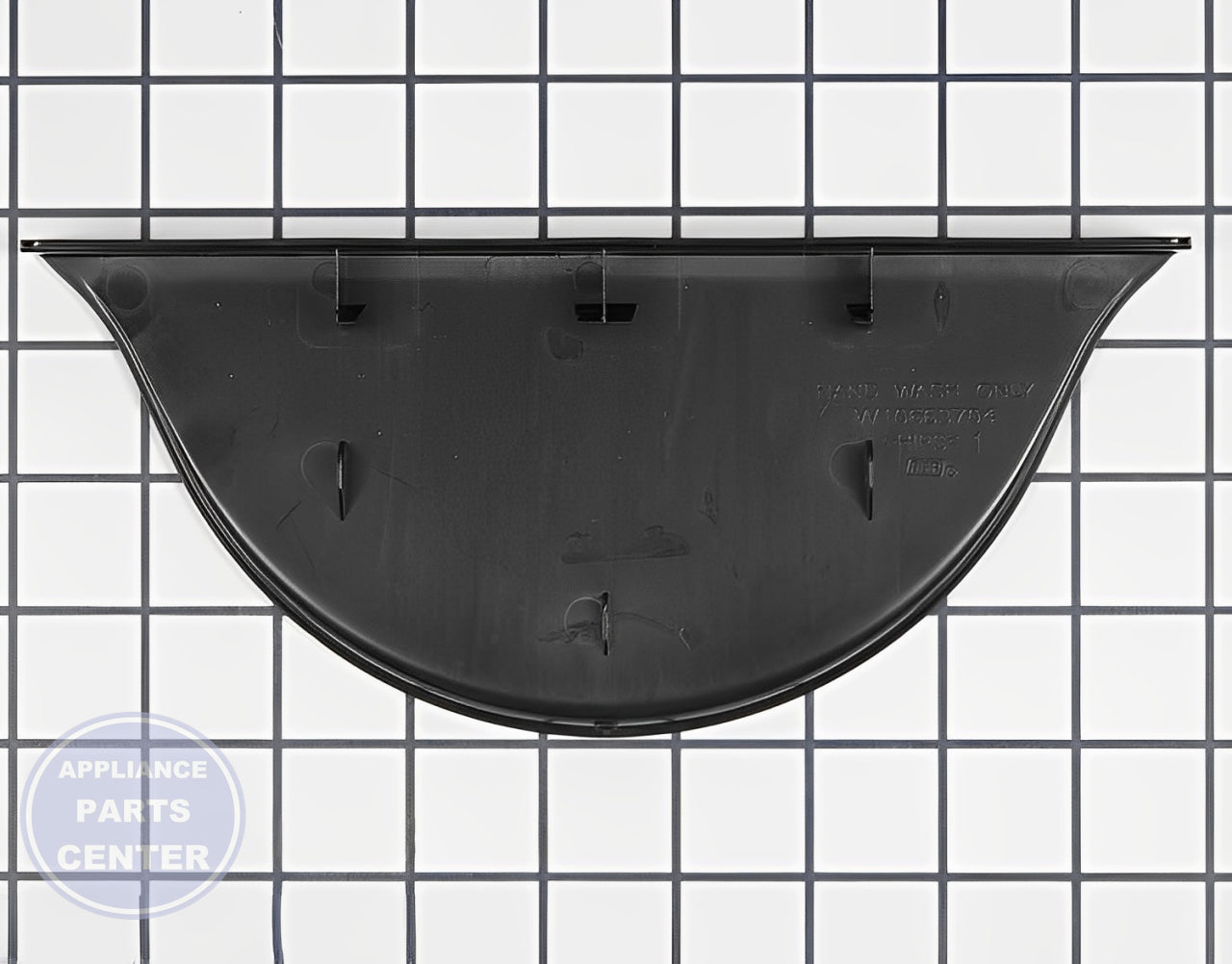 WHIRLPOOL REFRIGERATOR DISPENSER TRAY W10909034 - Main view showing dispensing functionality for specific models