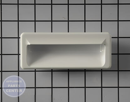 Amana Handle W10909035 - Main view showing ergonomic grip for various dryer models