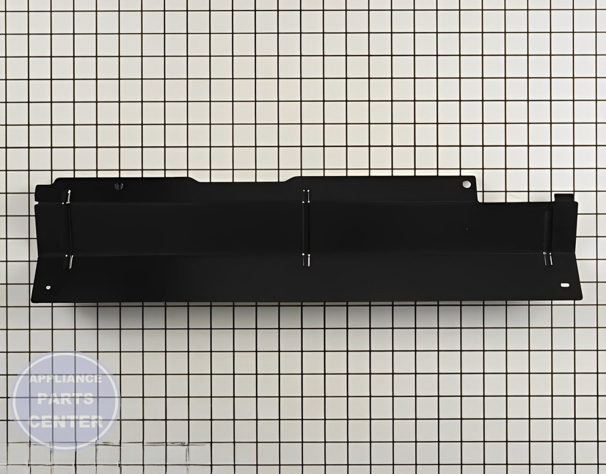 WHIRLPOOL DISHWASHER ACCESS PANEL BLACK W10909064 - Detailed view of the black panel